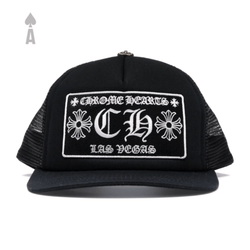 Chrome Hearts CH Las Vegas Trucker Hat 'Black'