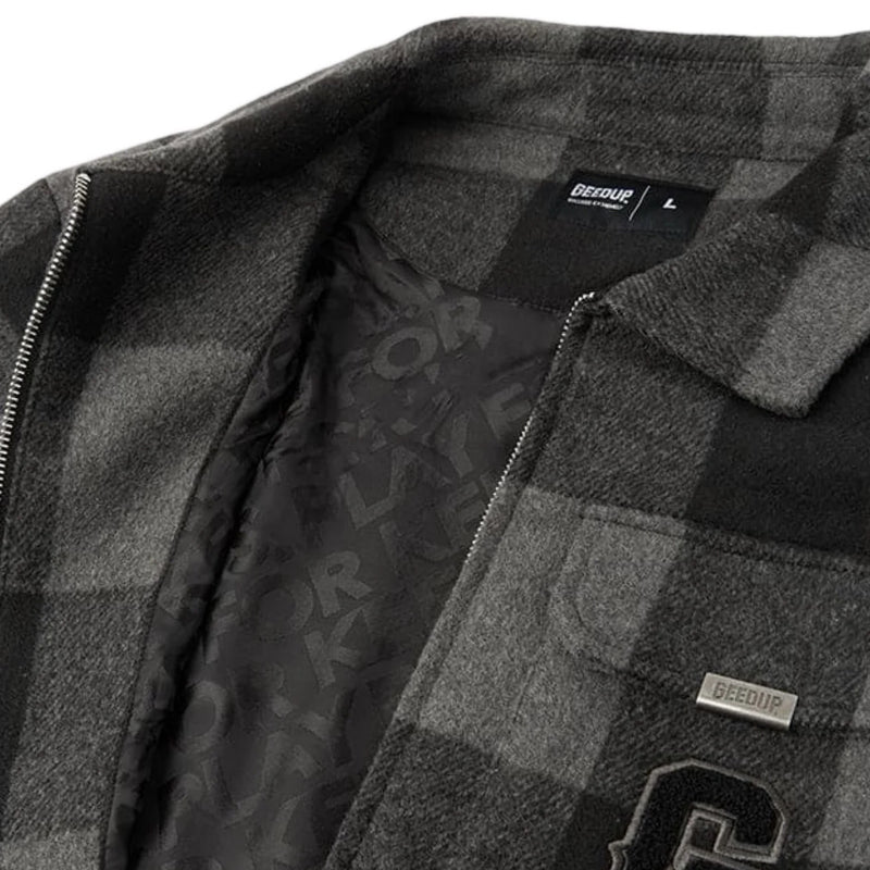 Geedup PFK Flannel 'Black/Grey' (24)