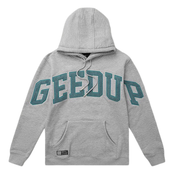 Geedup Team Logo Hoodie Grey/Aqua Green (24)