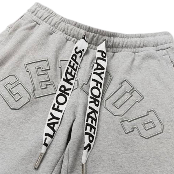 Geedup PFK Laced Zip Shorts 'Grey' (24)