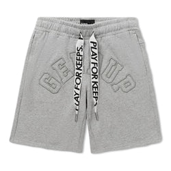 Geedup PFK Laced Zip Shorts 'Grey' (24)