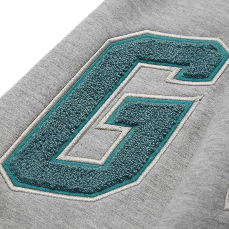 Geedup Team Logo Hoodie Grey/Aqua Green (24)