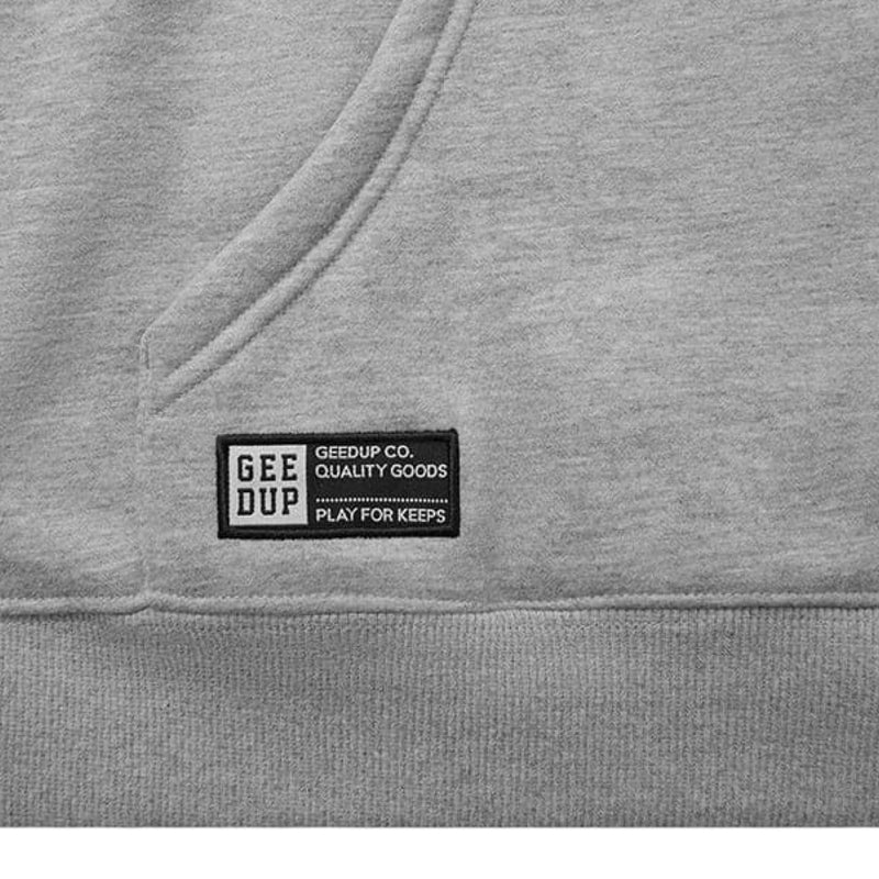 Geedup Team Logo Hoodie Grey/Aqua Green (24)