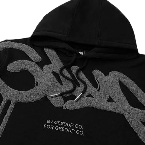 Geedup Handstyle Hoodie 'Black/Grey' (24)