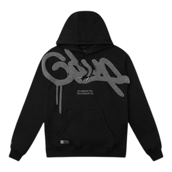 Geedup Handstyle Hoodie 'Black/Grey' (24)