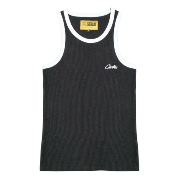 Corteiz OG Contrast Tank Top 'Black' (SS24)