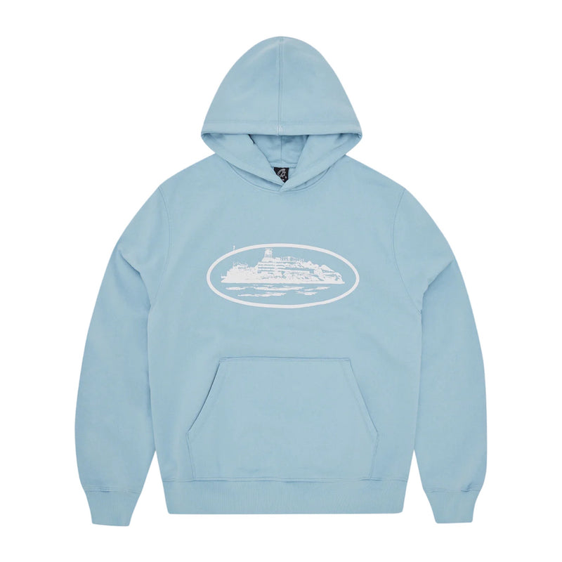 Corteiz Alcatraz Hoodie 'Baby Blue' (SS24)