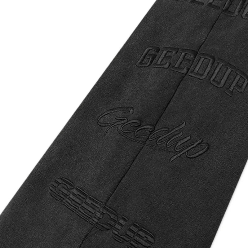 Geedup Stacked Logos Trackpants 'Vintage Washed Black' (24)