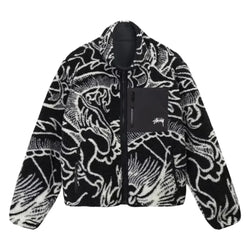 Stussy Reversible Sherpa Jacket ‘Dragon’ (SS22)