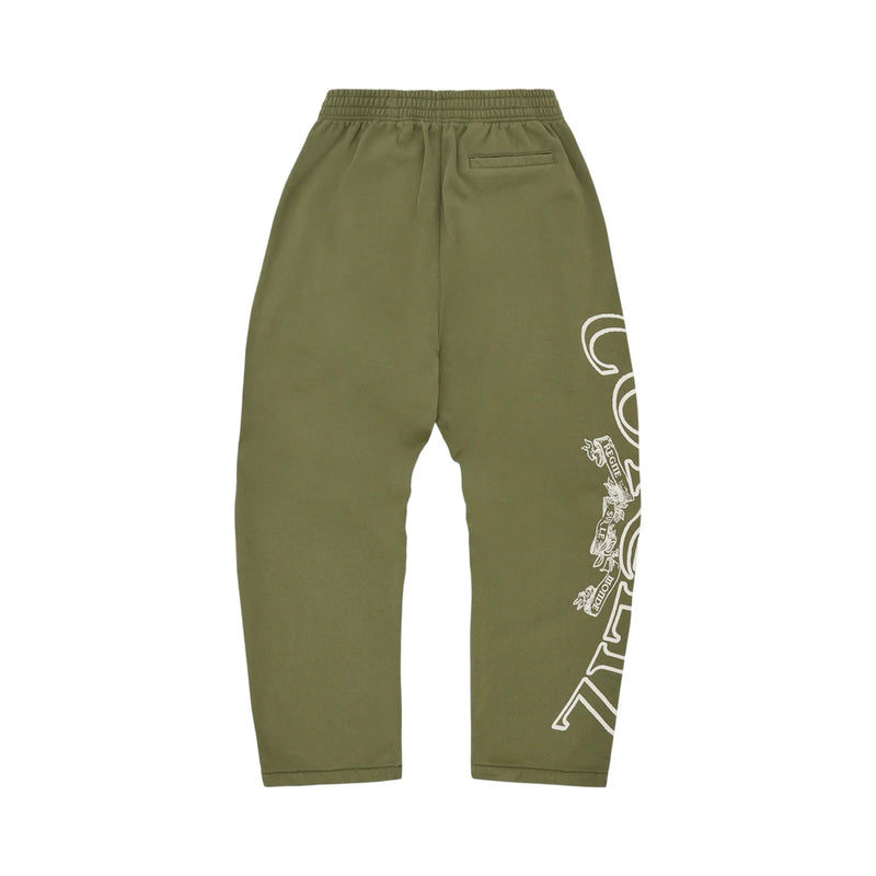 Corteiz Superior Royale Open Hem Pant 'Olive' (SS24)