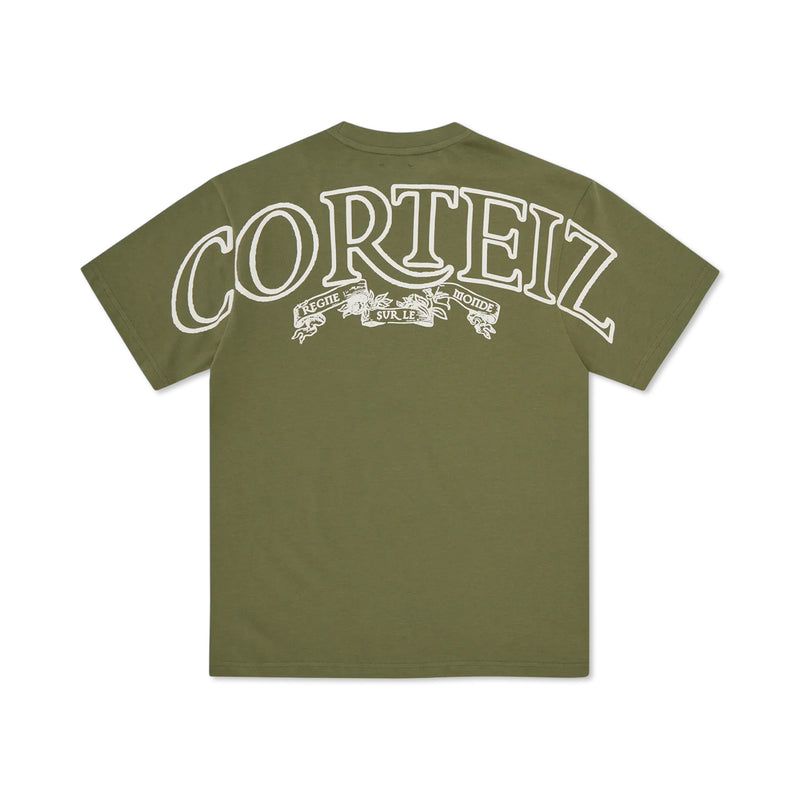 Corteiz Superior Royale Heavyweight Tee 'Olive' (SS24)