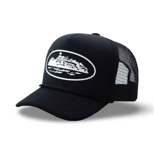 Corteiz OG Alcatraz Trucker 21' 'Black' (SS23)