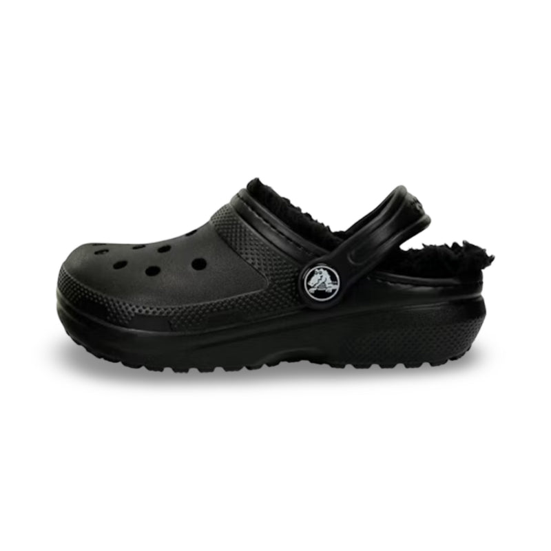 Crocs Classic Lined Clog Toddler ‘Black’