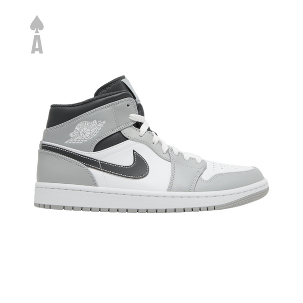 Jordan 1 Mid 'Light Smoke Grey Anthracite' (22)